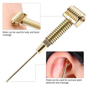 Venda quente Metal cobre puro massageador Acupressure Point Acupuntura Roller - Product Image 4