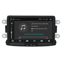 Électronique automobile, autoradio Android 8 pouces pour RENAULT Duster Dacia Duster Sandero Logan, autoradio Android avec dispositif de suivi GPS