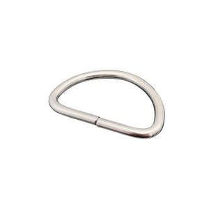 Boucles en métal en forme de D en gros <span class=keywords><strong>pour</strong></span> sacs à main, connecteurs de sangles de portefeuilles et colliers <span class=keywords><strong>pour</strong></span> chiens - Product Image 2