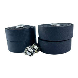 Bande adhésive pour guidon de vélo, 25.4 Mm, texture en Fiber de carbone, PU, antidérapant, pour vélos de route - Product Image 2