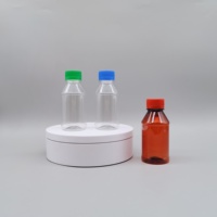 Vente en gros de flacons en plastique vides de 100 ml pour sirop contre la toux, impression d'écran, couleur personnalisée pour le savon liquide, emballage de soins personnels