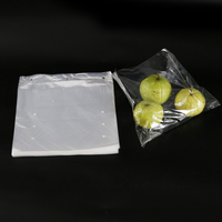 Sac personnalisé en PE transparent avec soufflet latéral pour emballage aseptique de chips et produits de charcuterie en rouleau