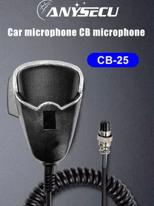 Microphone CB Cobra MIC-QX25 pour voiture, talkie-walkie aérien, micro-casque PTT portable 4 broches L828 - Product Image 5