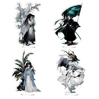 Wuthering Waves Version 3.0 Doujin Stand en acrylique Jinhsi Jiyan Qiuyuan, modèle décoratif de bureau, Anime et Jeu
