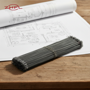 Factory-Priced 13 Inch Tin-Plated Steel Heald Wire 330 X 0.9mm 500/1000PCS/Bag New Condition for <b>Loom</b> & <b>Weaving</b> Machinery - Product Image 5