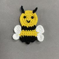 ZSY personnalisé gros Crochet tricoté papillons abeille patchs coudre sur patchs accessoires pour enfants vêtements