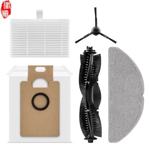 Brosse principale, filtre, chiffon de nettoyage, sac à poussière, compatible avec les aspirateurs robots TP-Link <span class=keywords><strong>Tapo</strong></span> RV30 Max Plus / RV20 Max Plus, pièces détachées et accessoires - Product Image 1
