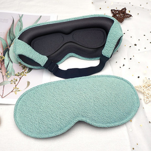 3D Verdunkelungs-Augenmaske mit Hohlnasenöffnung, Druckfrei, Atmungsaktiv, Integrierte Tiefschlaf-Schutzmaske vom Hersteller - Product Image 4