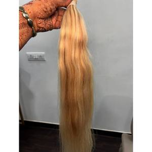 Extensions de cheveux naturels à pointe plate droite, meilleure qualité, collection en vrac à prix avantageux - Product Image 3