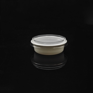 Gobelets jetables miniatures blancs Sulide pour ketchup, emballage en plastique PP, contenants à condiments à emporter, pot de sauce 2 oz - Product Image 3