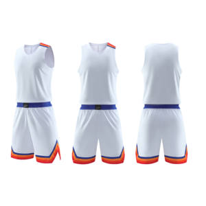 Uniforme de Baloncesto Sublimado de Estilo Moderno para Hombre, Conjunto de Camiseta Deportiva Ligera y Pantalones Cortos, Transpirable y Absorbente de Humedad para Verano - Product Image 1