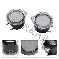 Accessoire automobile : Projecteur LED de logo de bienvenue pour rétroviseur latéral, effet ombre fantôme, pour MKZ MKS