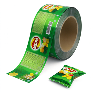 Película de laminación brillante OPP PE PET CPP BOPP para sellado de bolsas de alimentos, rollo de película plástica para sobres de frutos secos - Product Image 2