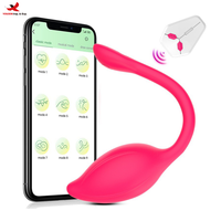 Tragbarer 9-Frequenz Vibrator mit Handy-App-Fernbedienung, Kabelloses G-Punkt-Vibrations-Ei, GZ RTS Großhandel Gemischte Bestellung