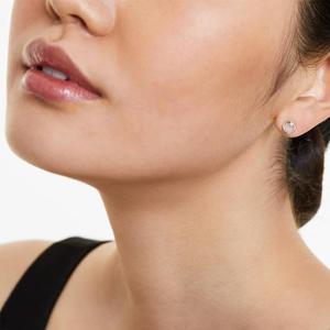 Elegant Premium 925 Sterling Silver Moissanite Diamond Stud <b>Earrings</b> Luxury Women's Fine Jewelry Bridal Anniversary Birthday - Product Image 2