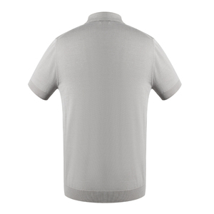Camiseta de polo para hombre Logotipo informal fino personalizado Moda de verano Prendas de punto Polos de manga corta Suéter Prendas de punto - Product Image 3