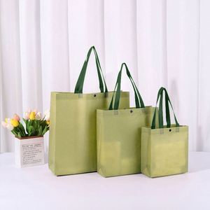Spot Wholesale Eco-friendly Non Woven Tote Bag Reusable <b>Laminated</b> Waterproof Non Woven Hand With Logo - Product Image 4