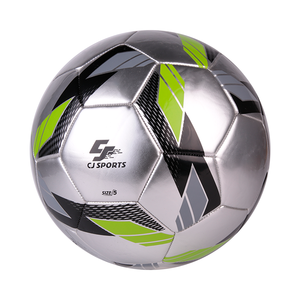 Balón de fútbol recreativo cosido a máquina TPU plateado duradero 410-450g para recreación/entrenamiento/Partido Vietnam - Product Image 3