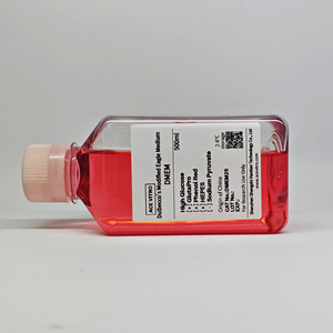 ACE VITRO OEM 500ml Réactifs et produits chimiques de laboratoire DMEM25 Milieu de culture à haute teneur en glucose GlutaPro Rouge de Phénol Pyruvate de sodium 1 an - Product Image 4
