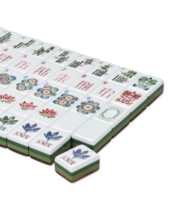 Diseño Gratuito, Mahjong Acrílico Multicapa Personalizado, Fichas de Mahjong de Lujo Modernas, Plegables y Portátiles, Color Rojo Americano - Product Image 2