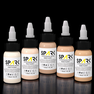 5เฉดสีสำหรับมืออาชีพชุดโทนสีผิวตามสหภาพยุโรปสำหรับการ<span class=keywords><strong>สัก</strong></span>และศิลปะบนเรือนร่างที่สมจริง - Product Image 3