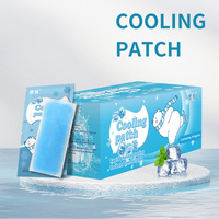 Fabricant chinois, vente en gros de patchs de gel rafraîchissant réutilisables pour bébé, en tissu non tissé
