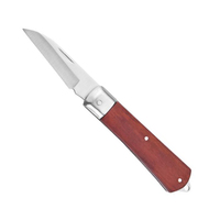 Manche en bois Pliant Poche Élagage Greffage En Herbe Coupe Couteau
