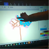 Film d'aluminium tactile mince et léger avec une grande durabilité pour les écrans interactifs portables et peu encombrants