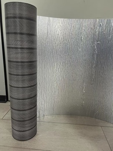 Pannello Murale 3D Effetto Legno Adesivo Autoadesivo Design a Doghe in Rilievo Geometrico Impermeabile Decorazione per Parete TV Carta da Parati Adesiva - Product Image 3