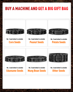เครื่องปลูกเมล็ดพันธุ์ข้าวโพดและถั่วสำหรับรถแทรกเตอร์ เครื่องปลูกข้าว เครื่องปลูกเมล็ดพันธุ์แบบใช้มือสำหรับข้าวโพด - Product Image 3