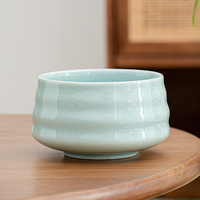 Vente en gros Service à thé au matcha bol à matcha Set fouet en bambou Set Matcha Chawan en céramique avec boîte-cadeau