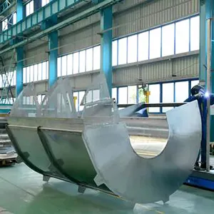 Individueller Blechherstellungsservice Schwermetallmontage großer Stahlteil Schweißen Fertigungsprozess mit Zeichnungen