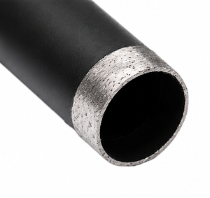 Foret diamanté à bord continu soudé haute fréquence, corps en acier, filetage 1/2/ M14/ 5/8-11, 60-80mm, pour perçage béton et pierre - Product Image 2