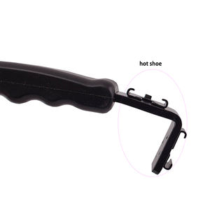 Soporte <span class=keywords><strong>en</strong></span> <span class=keywords><strong>forma</strong></span> <span class=keywords><strong>de</strong></span> L para fotografía con rosca <span class=keywords><strong>de</strong></span> <span class=keywords><strong>tornillo</strong></span> 1/4, Zapata caliente para cámara con luz <span class=keywords><strong>de</strong></span> Flash, <span class=keywords><strong>Mini</strong></span> videocámara, estabilizadores para teléfonos inteligentes - Product Image 3