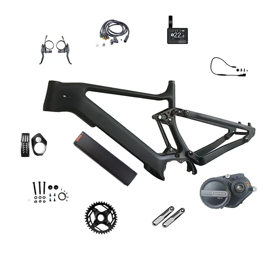 Joyebikes Electric Adult Bicycle frame for bafang motor M510/ MTB e bike frame Conversion Kit bafang motor m510