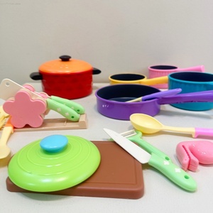 Ensemble de <span class=keywords><strong>cuisine</strong></span> pour enfants, ustensiles de jeu d'imitation, éducation précoce, <span class=keywords><strong>simulation</strong></span> de <span class=keywords><strong>cuisine</strong></span>, matériau ABS, pour garçons et filles de 4 à 6 ans, fabriqué au Guangdong - Product Image 2