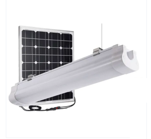 Ricaricabile Lamparas Apparecchi di 30W Solar Energy Power <span class=keywords><strong>LED</strong></span> Tri-prova di Luci Del Tubo Con Sensore di Movimento - Product Image 1