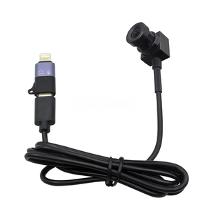 1MP 720P HD Android PC Mini uusb, <span class=keywords><strong>กล้อง</strong></span>วิดีโอรักษาความปลอดภัย OTG Lightning <span class=keywords><strong>กล้อง</strong></span>เว็บแคมพร้อมเลนส์3.6มม. ไม่มีการบิดเบือน - Product Image 3