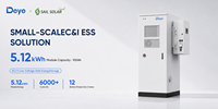 Sistem Penyimpanan Energi Surya Deye GE-F60 Baterai Lithium Kabinet Luar Ruangan untuk Komersial