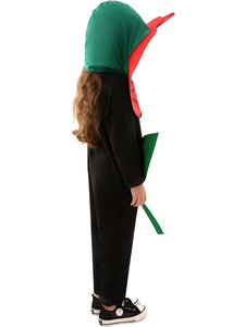 <span class=keywords><strong>Disfraz</strong></span> de Rosa para Niños, Vestido Tipo Romper, <span class=keywords><strong>Disfraz</strong></span> para Navidad, Actuaciones Escolares, Disfraces para el Día de San Valentín, Cosplay de Flor de Rosa - Product Image 3