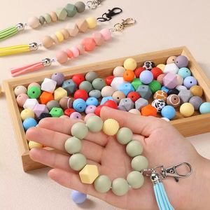 Perles de Silicone à Mâcher pour Bébé, Qualité Alimentaire, Sans BPA, 9mm 12mm 15mm, Fabrication Personnalisée en Gros - Product Image 6