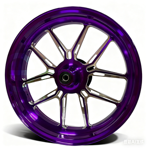 CNC Engraved <b>Wheels</b> for YAMAHA XMAX300 Style - Product Image 2