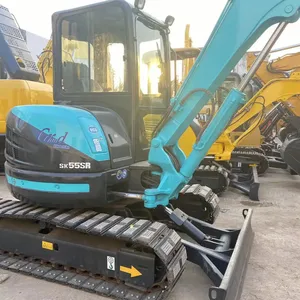 Original Low Cheap Price Second-hand Diggers Used Crawler Digger Machinery With Cheap Price For Sale Excavators Kobelco SK55SR