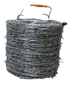 Qijie double strand 12 gauge bw01 iowa protection barbed wire coil specifications price per