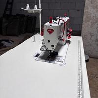 Machine à coudre industrielle NAYA91 avec moteur à entraînement direct contrôlé par ordinateur et plan de travail de qualité industrielle