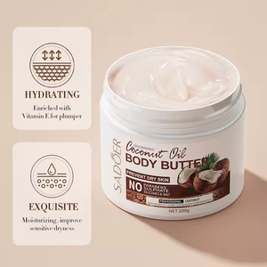 Crema SADOER de Manteca de Coco Más Vendida 200g para Cuidado de la Piel Facial y Corporal <span class=keywords><strong>Hidratante</strong></span> Suavizante y Fragancia Duradera - Product Image 3