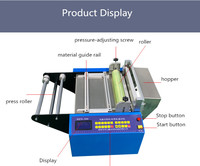 Máquina de Corte Automática para la Industria del Embalaje y Médica, Cortadora de Película de Enmascaramiento Personalizada de 750W, Máquina de Corte de Rollo a Hoja de 34m/min