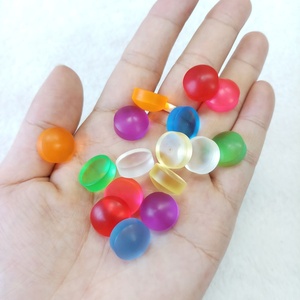 Xmlivet 13mm 14mm Radian hình dạng đầy màu sắc Acrylic hồ bơi Cue Mẹo Frosting/Glossy kẹo nhảy và phá vỡ Cue Mẹo bida phụ kiện - Product Image 4