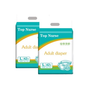 Pañales y Pantalones para Adultos de Tela Orgánica No Tejida al por Mayor, Diseño Blanco Estampado - Product Image 2