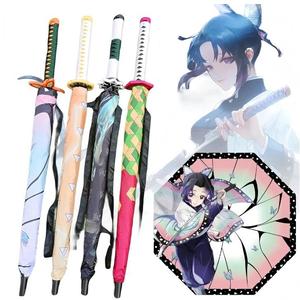 ดาบร่ม14สไตล์ Mugen Train Agatsuma zenitsu <span class=keywords><strong>shinazugawa</strong></span> <span class=keywords><strong>genya</strong></span> kochou Shinobu Katana ยาวอะนิเมะร่มกลางแจ้ง - Product Image 1